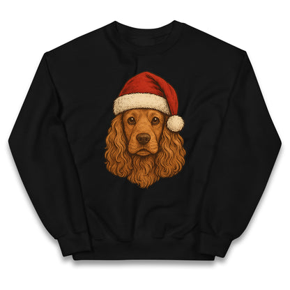 Cocker Spaniel Christmas Kids Jumper
