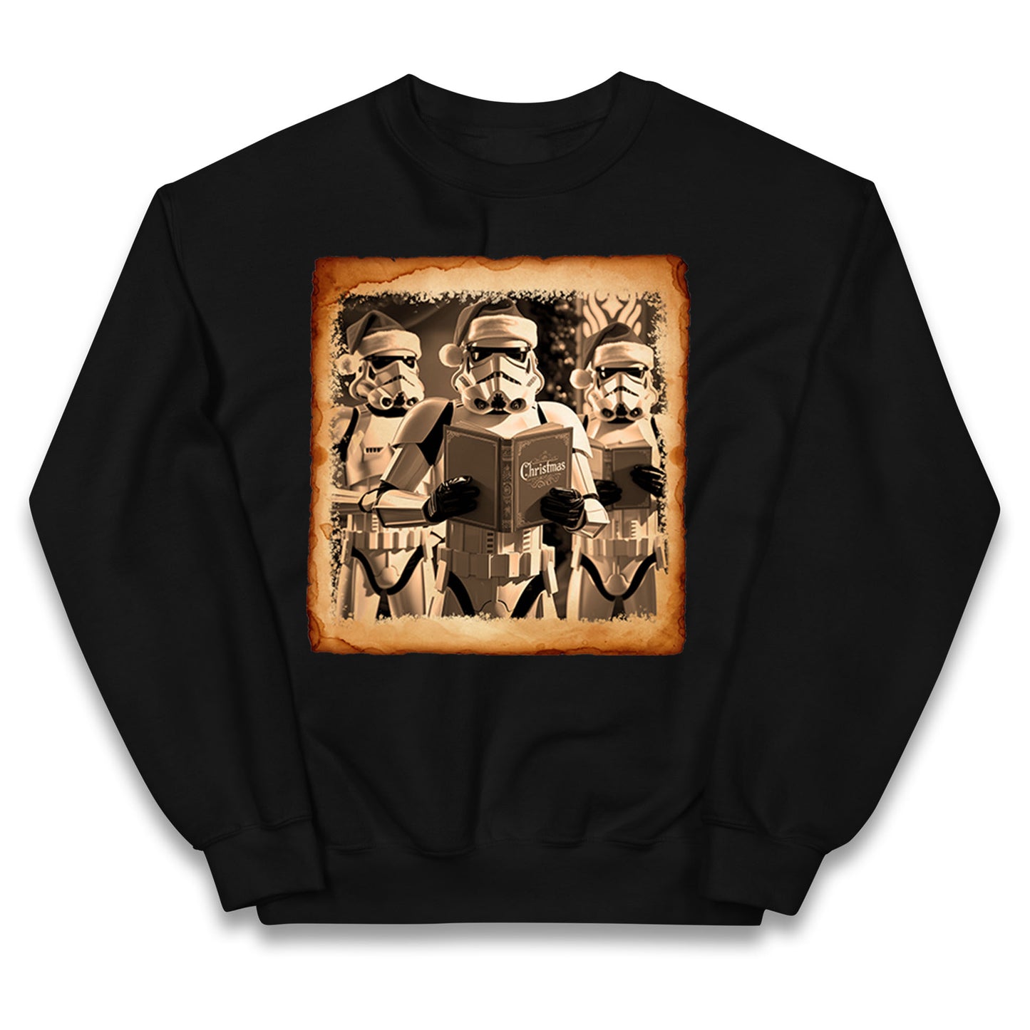 Stormtrooper Christmas Kids Jumper