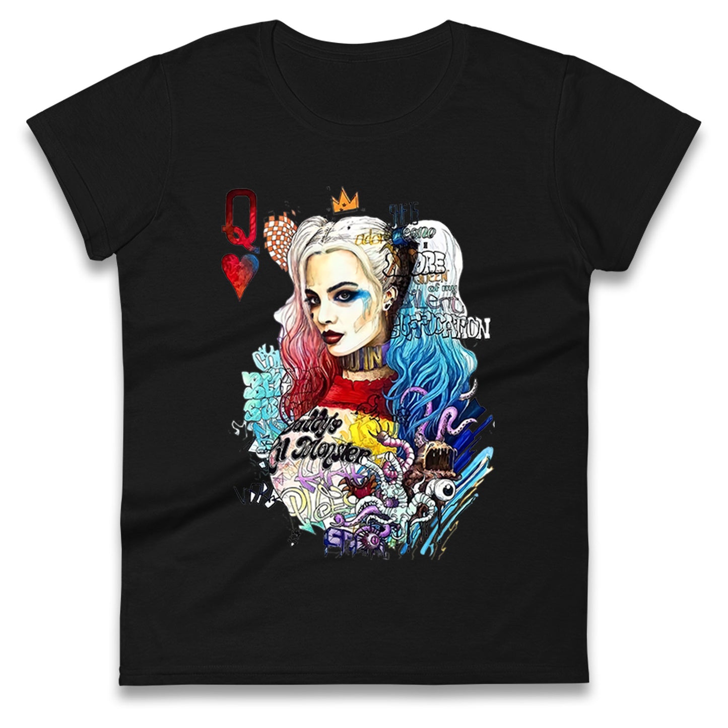 Harley Quinn Ladies T Shirt