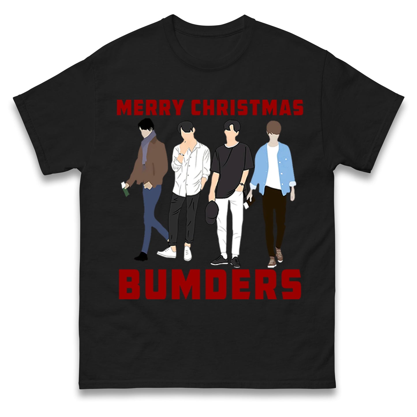 Merry Christmas Bumders The Inbetweeners t shirt