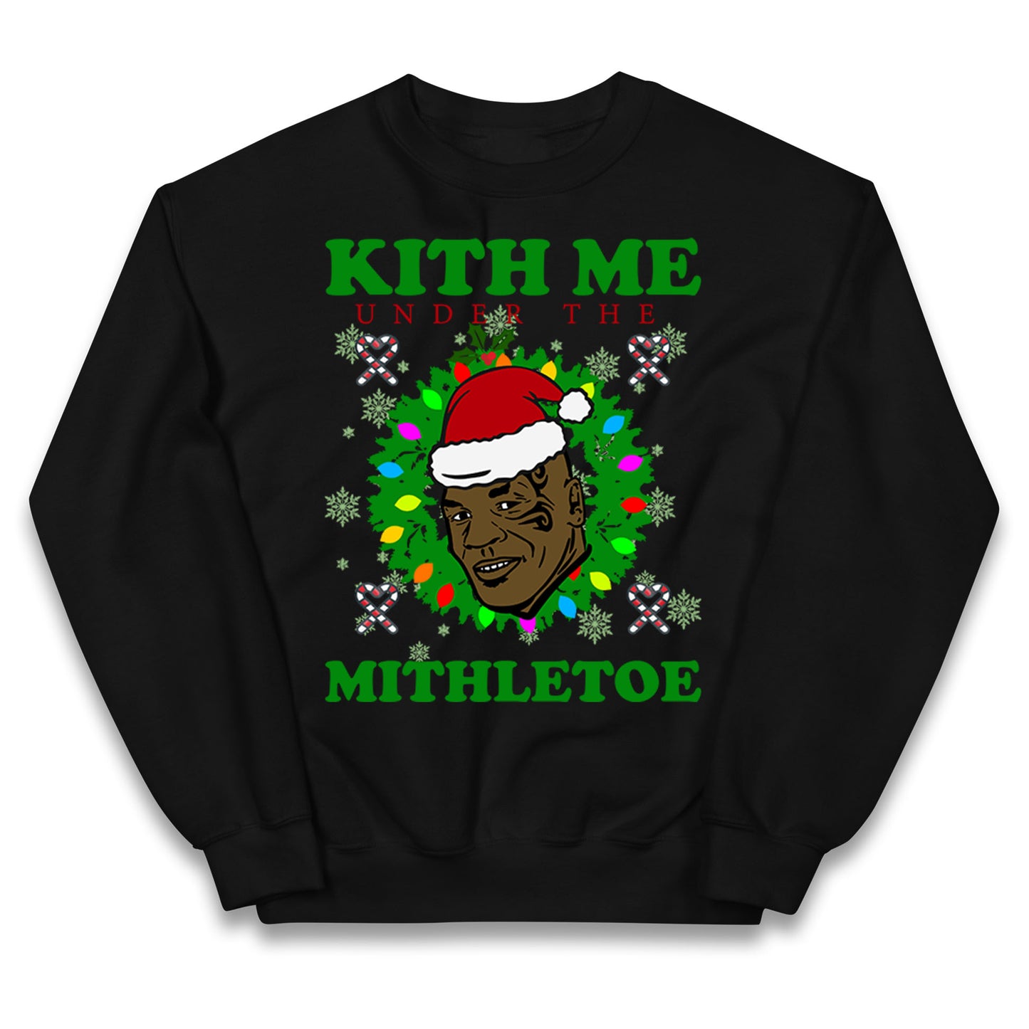 Mike Tyson Funny Christmas Jumper