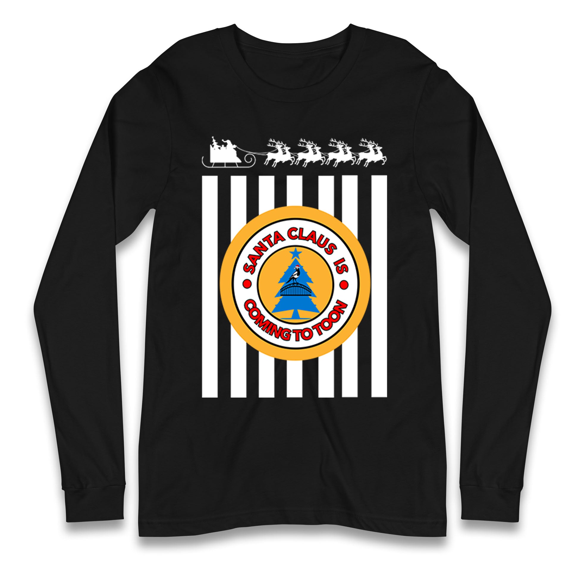 Newcastle united Christmas Longsleeve T Shirt 