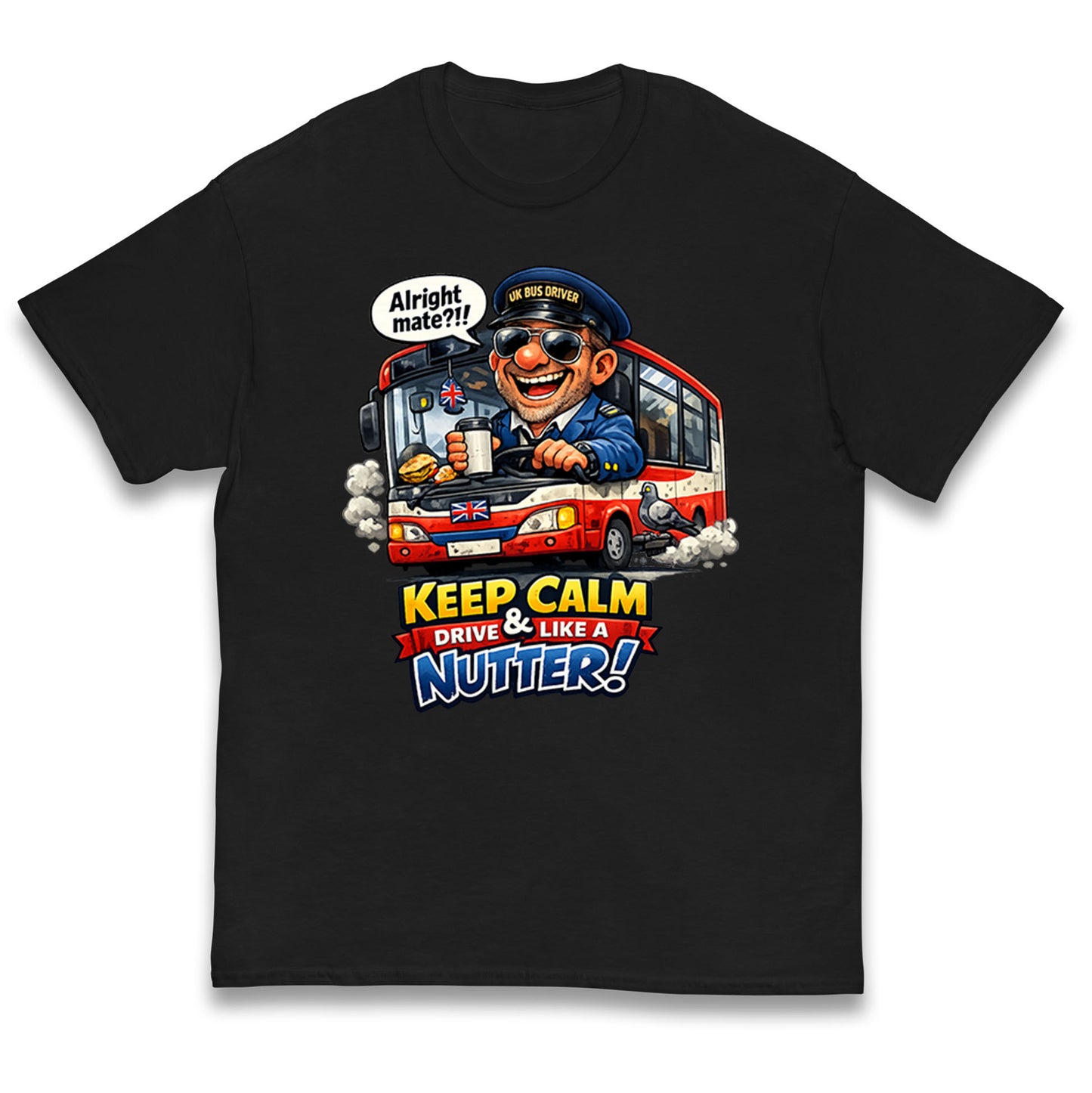  Bus Driver Job Kids T Shirt