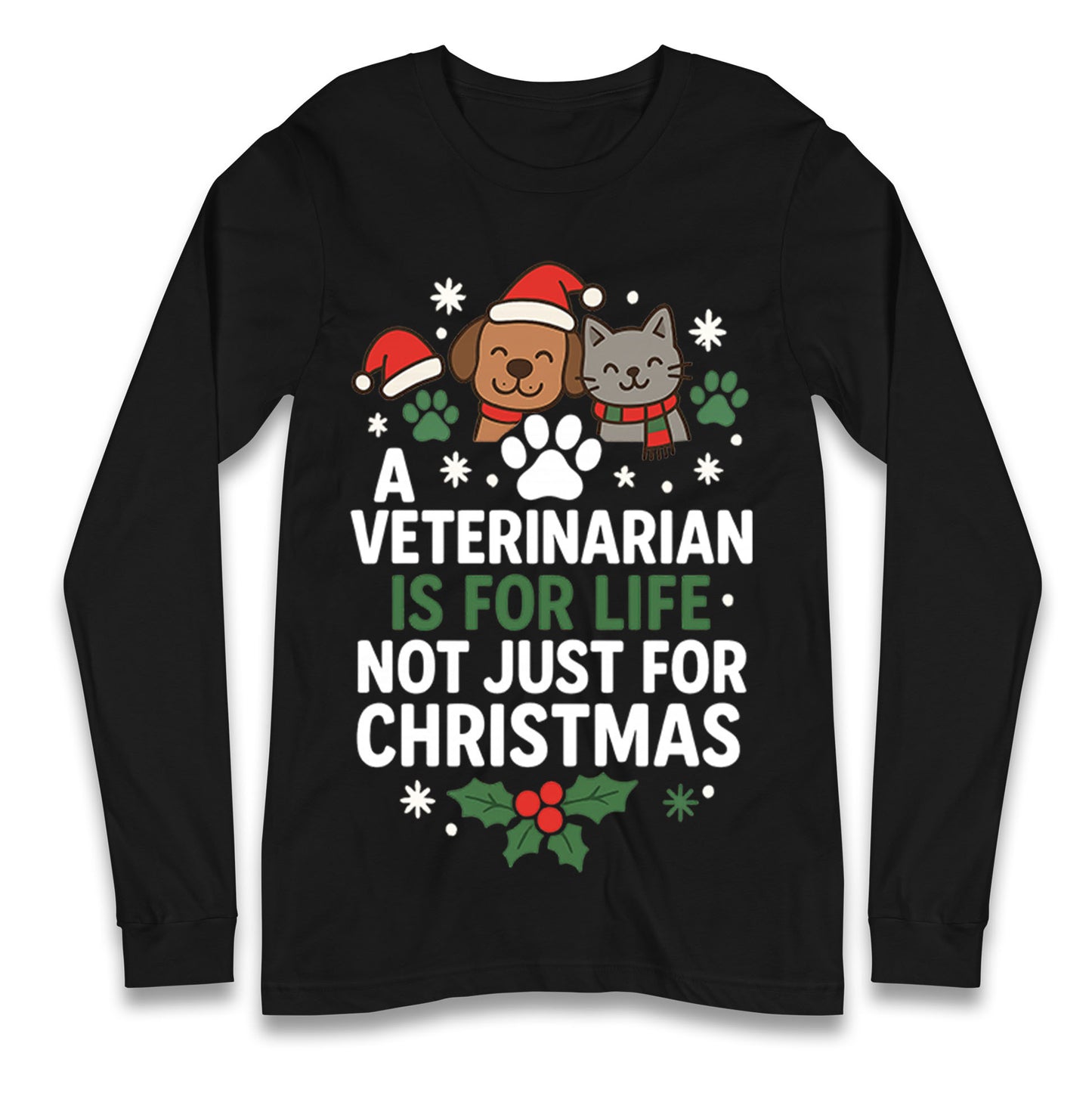 Veterinarian Christmas Longsleeve T Shirt