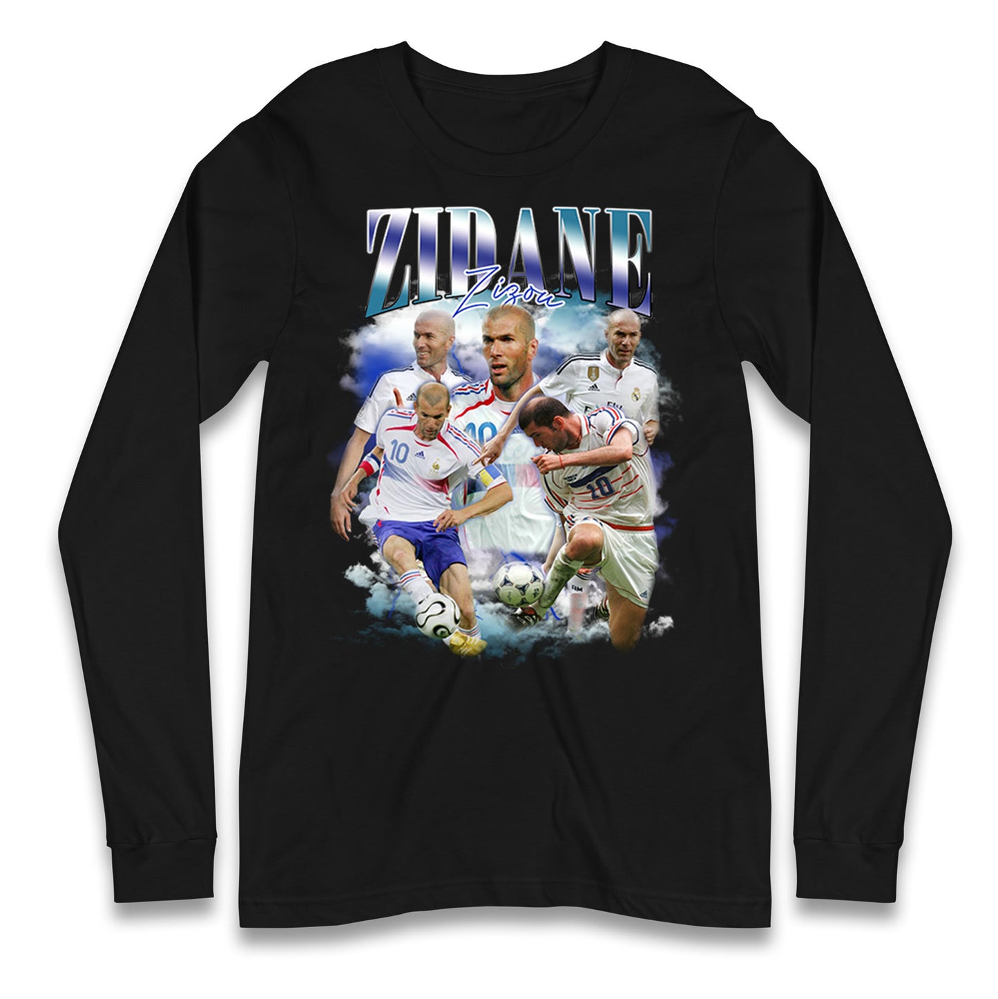 Zinedine Zidane Long Sleeve T Shirt