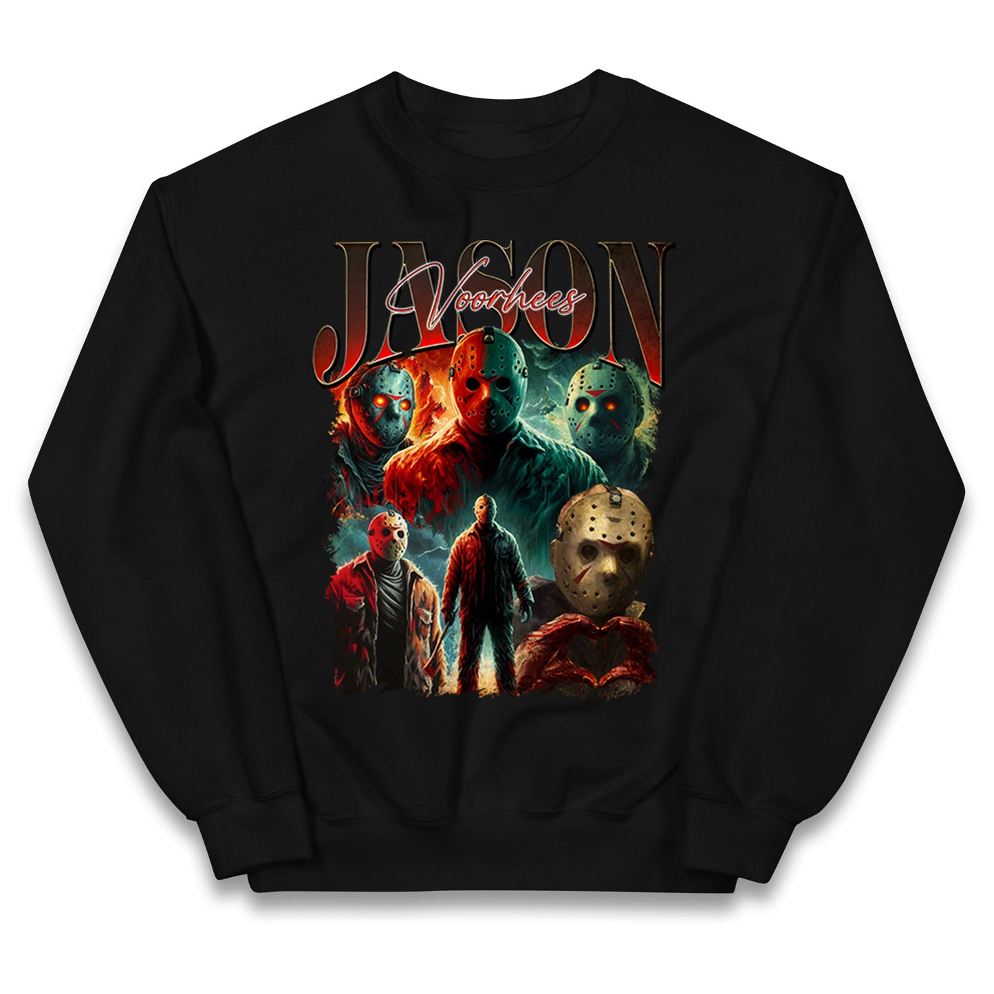Jason voorhees Bootleg Halloween Kids Jumper