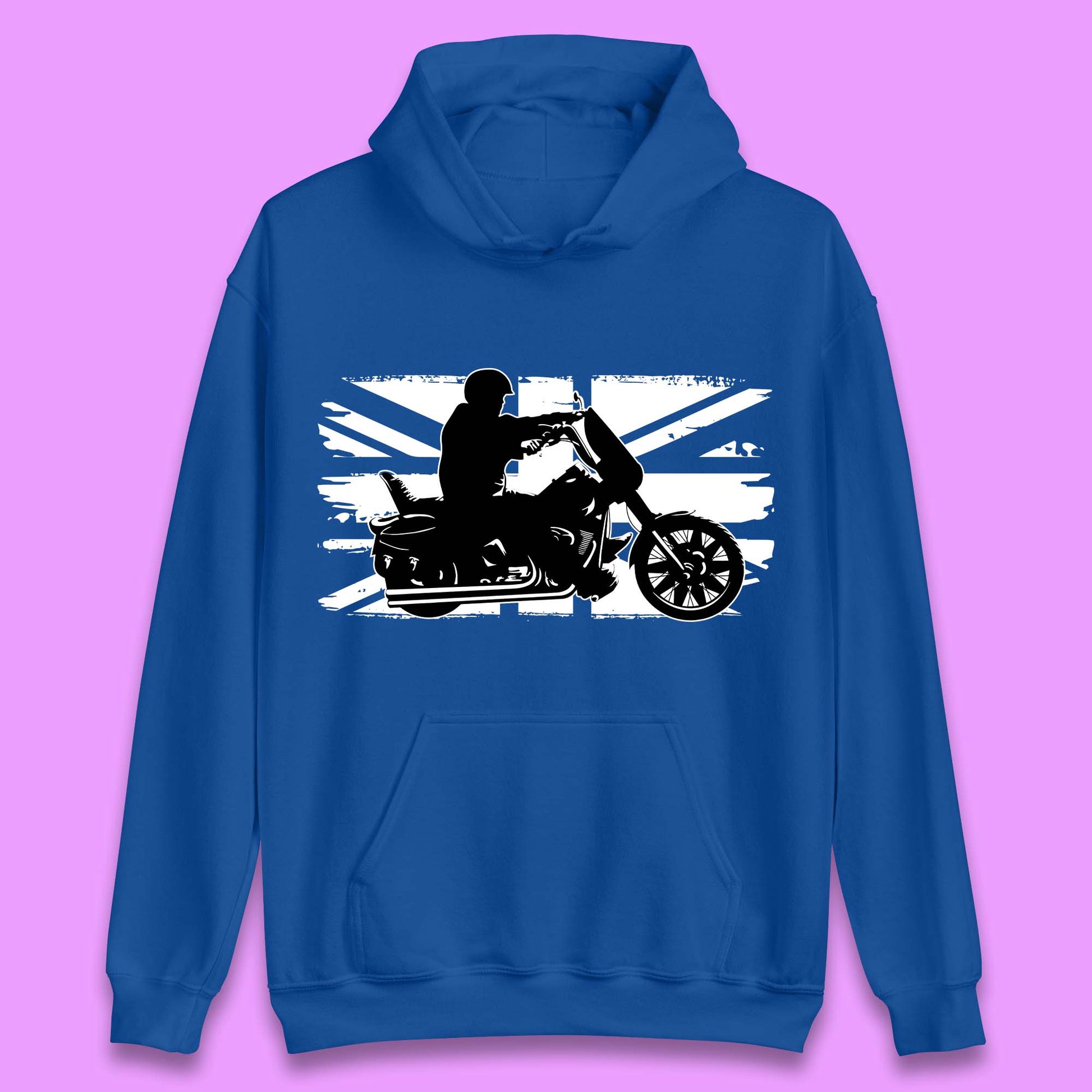 British Biker Unisex Hoodie