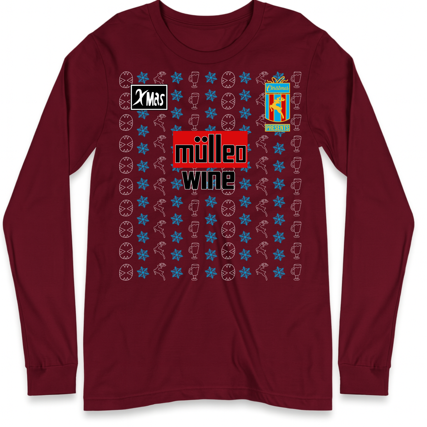 AVFC Christmas Longsleeve T Shirt