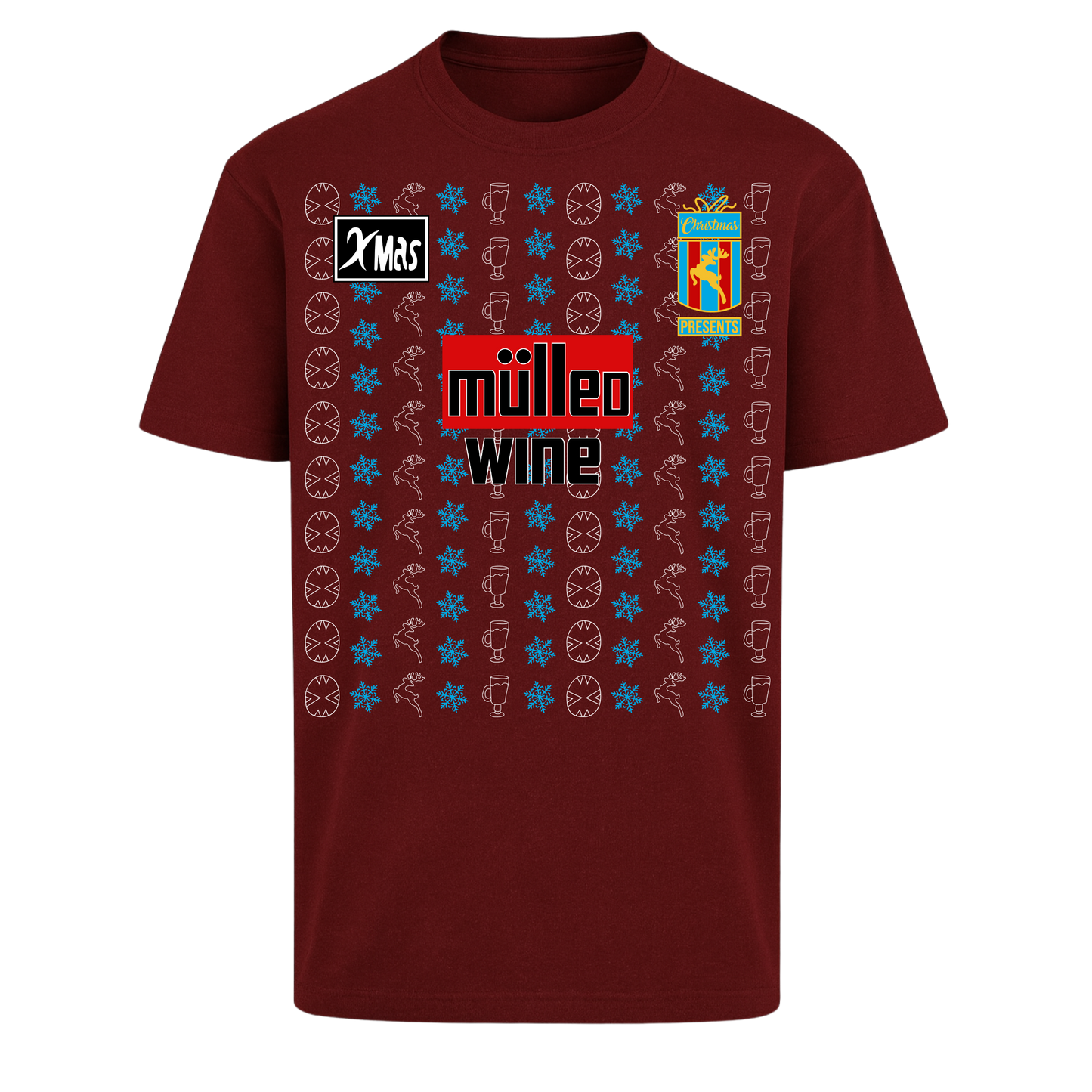 AVFC Christmas Oversized T Shirt 