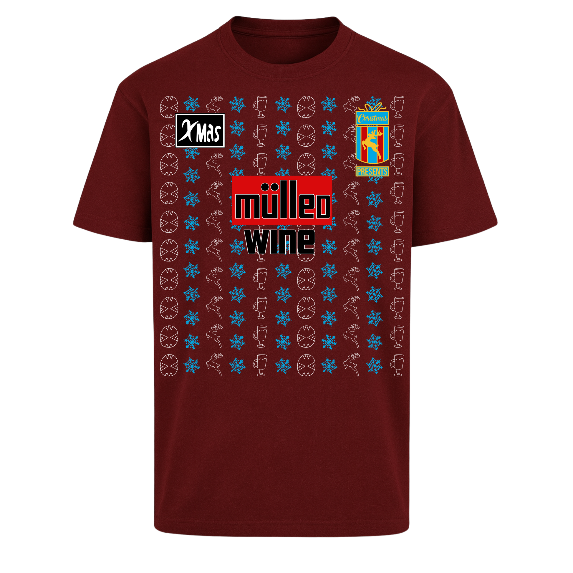 AVFC Christmas Oversized T Shirt 