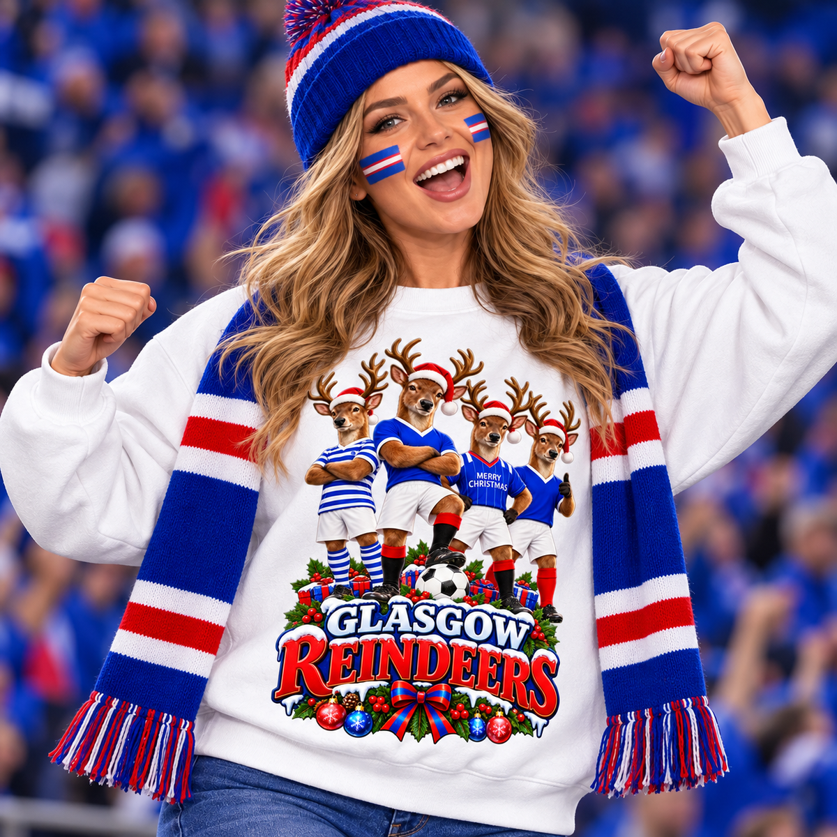 Glasgow Rangers Christmas Jumper