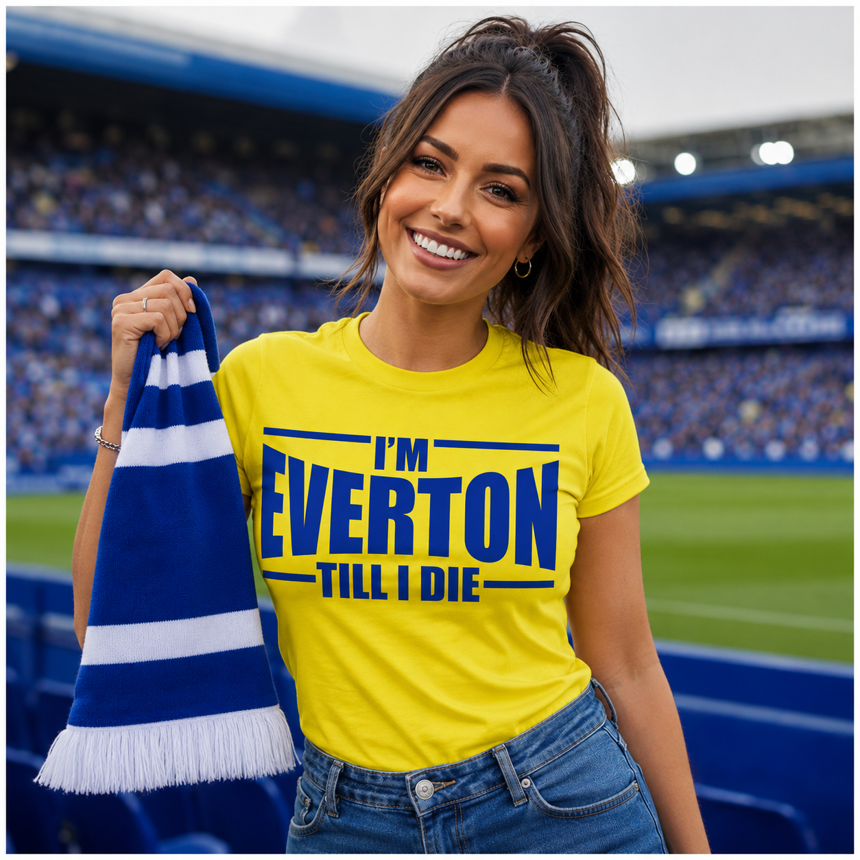 Everton FC T Shirt Mens