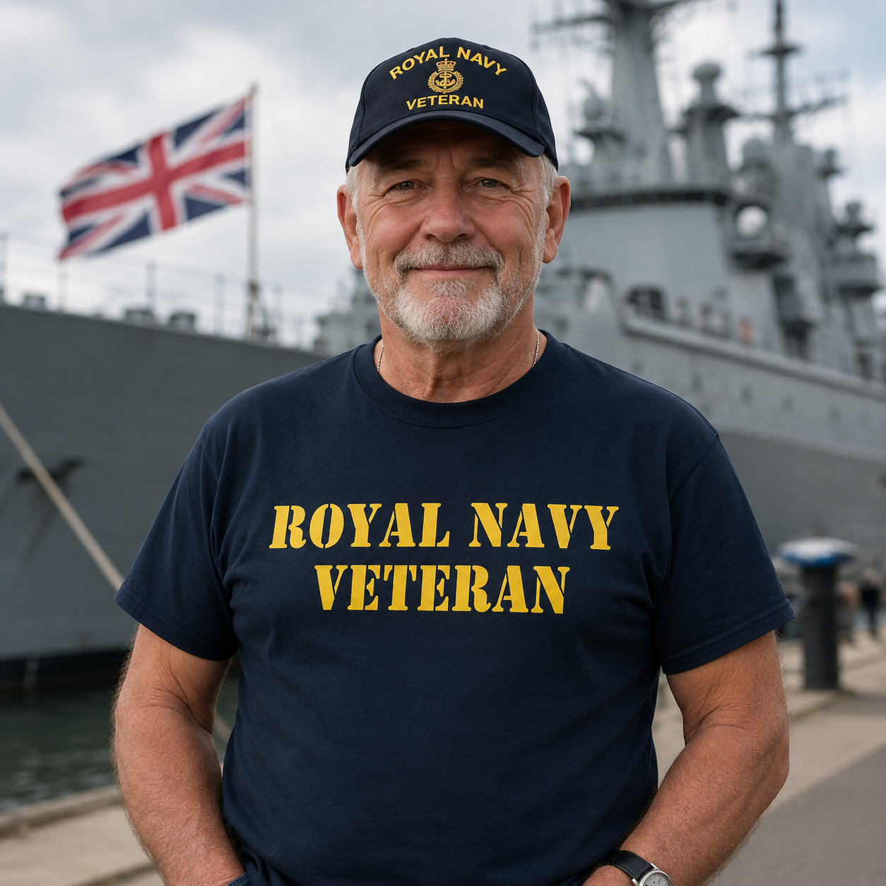 Royal Navy Veteran T Shirt