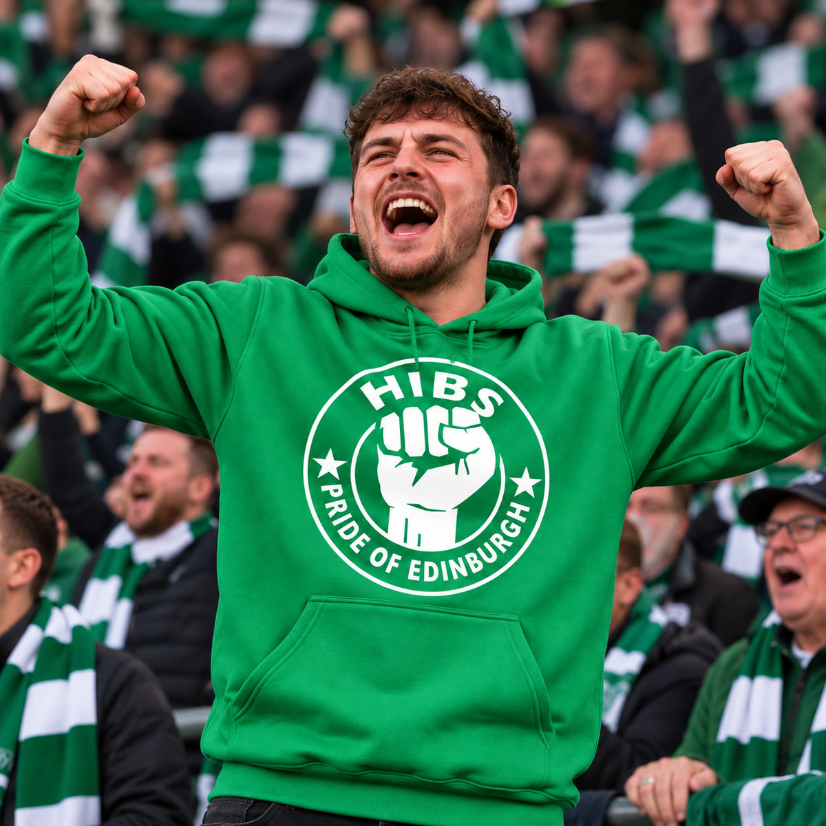 Hibernian FC Football Hoodie