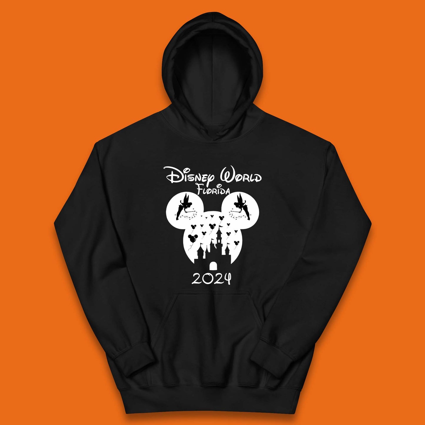 Disney World Florida 2024 Kids Hoodie