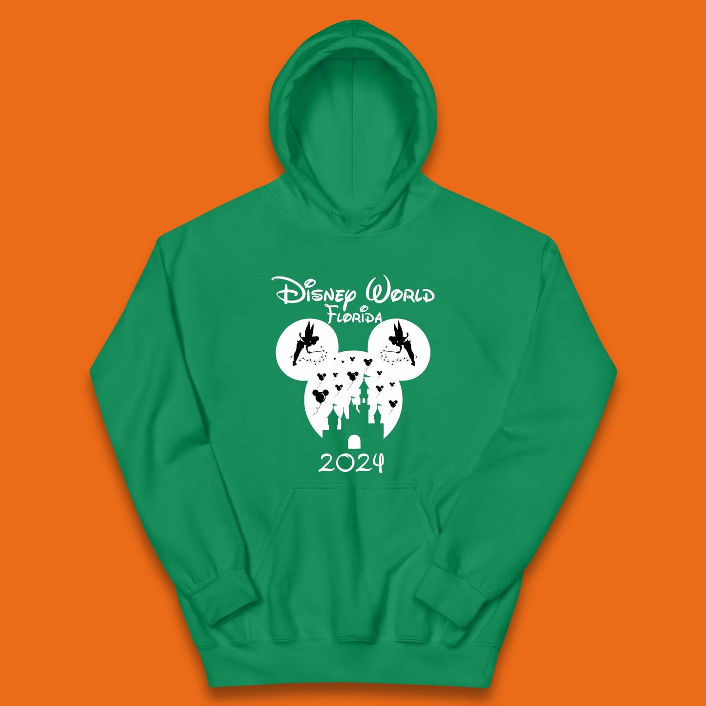 Disney World Florida 2024 Kids Hoodie