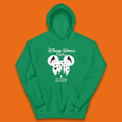 Disney World Florida 2024 Kids Hoodie
