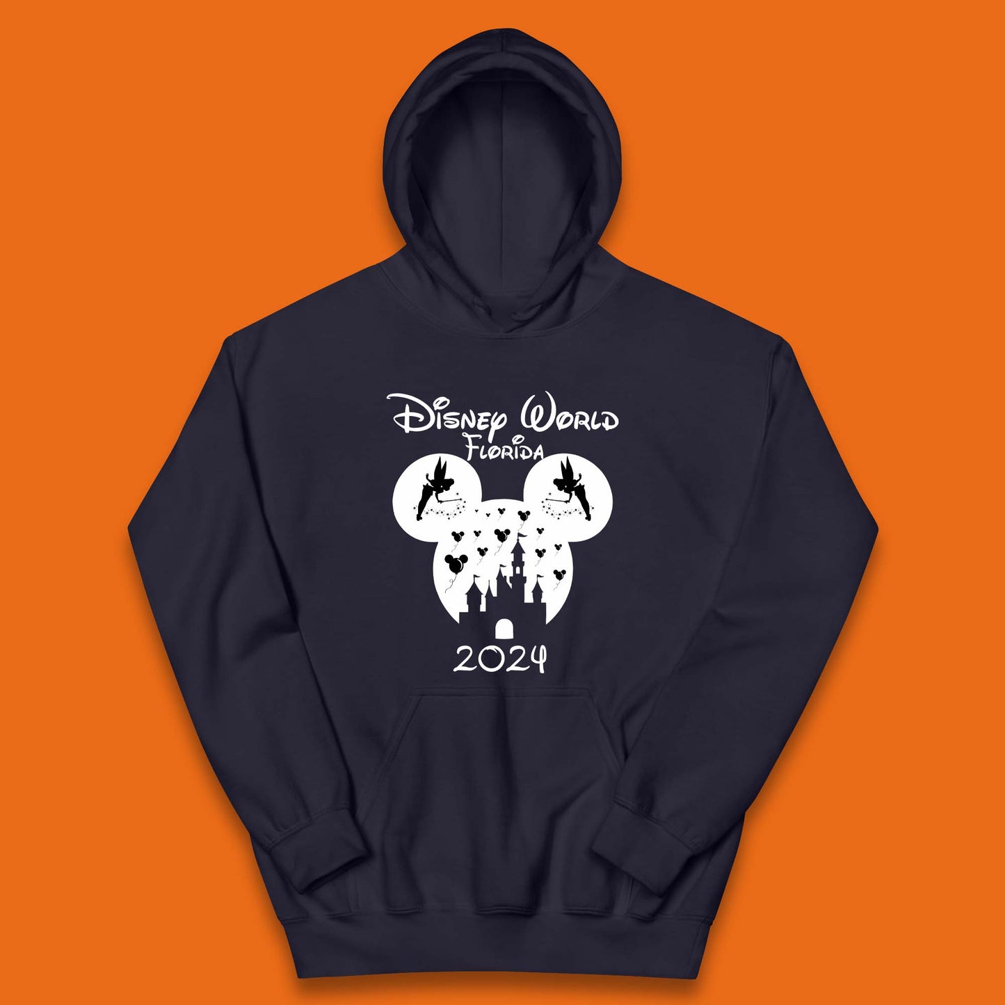 Disney World Florida 2024 Kids Hoodie