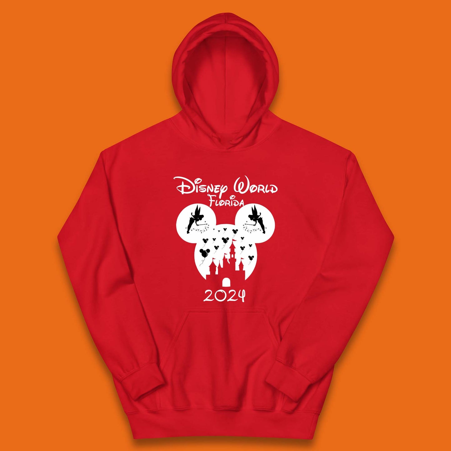Disney World Florida 2024 Kids Hoodie