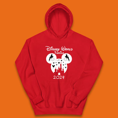 Disney World Florida 2024 Kids Hoodie