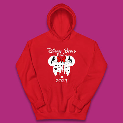 Disney World Florida 2024 Kids Hoodie