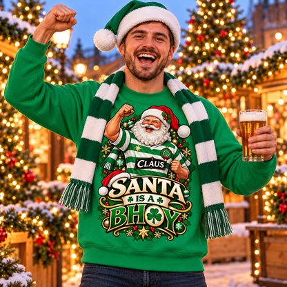Celtic Christmas Jumper Mens