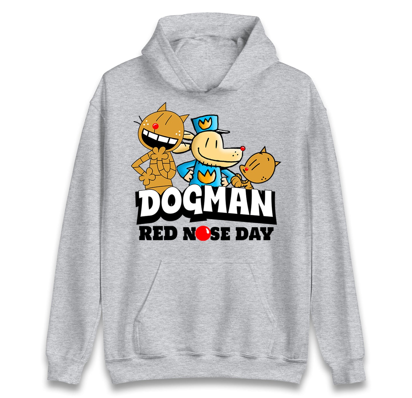Dogman Red Nose Day Hoodie UK