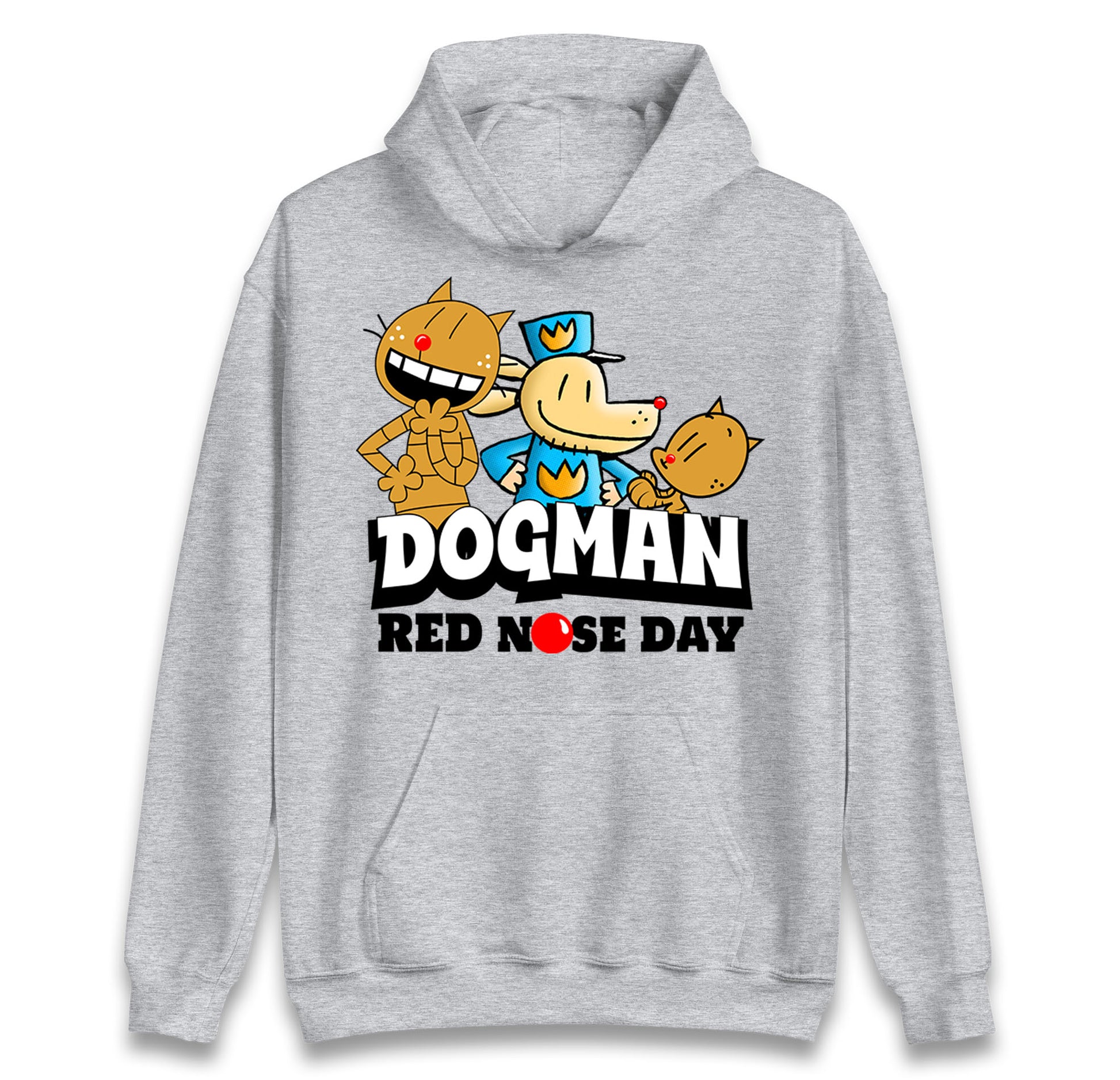Dogman Red Nose Day Hoodie UK