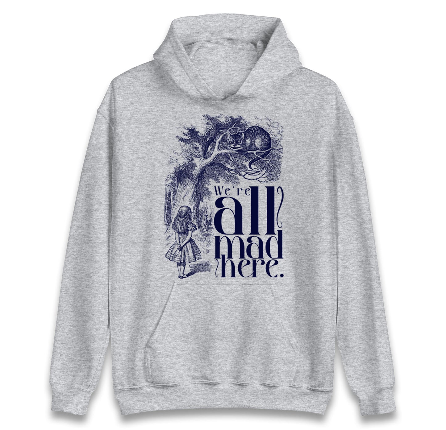 Alice And Cheshire Cat Hoodie