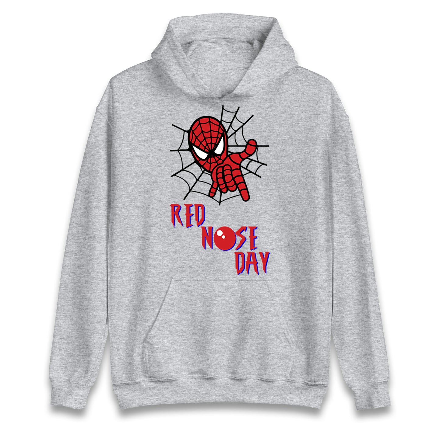 Spider Man Red Nose Day Hoodie