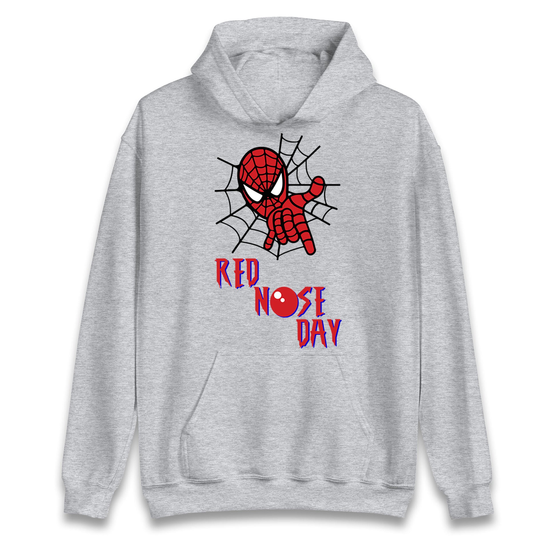 Spider Man Red Nose Day Hoodie