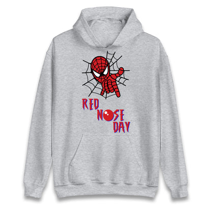 Spider Man Red Nose Day Hoodie