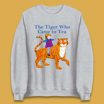 The Tiger Who Came To Tea Book Day Unisex Sweatshirt