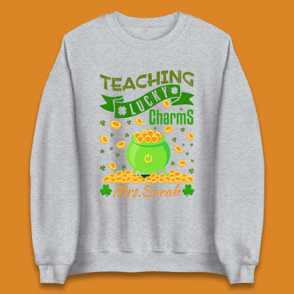 Personalised Teaching Lucky Charm Unisex Sweatshirt
