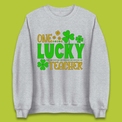 One Lucky Teacher Unisex Sweatshirt