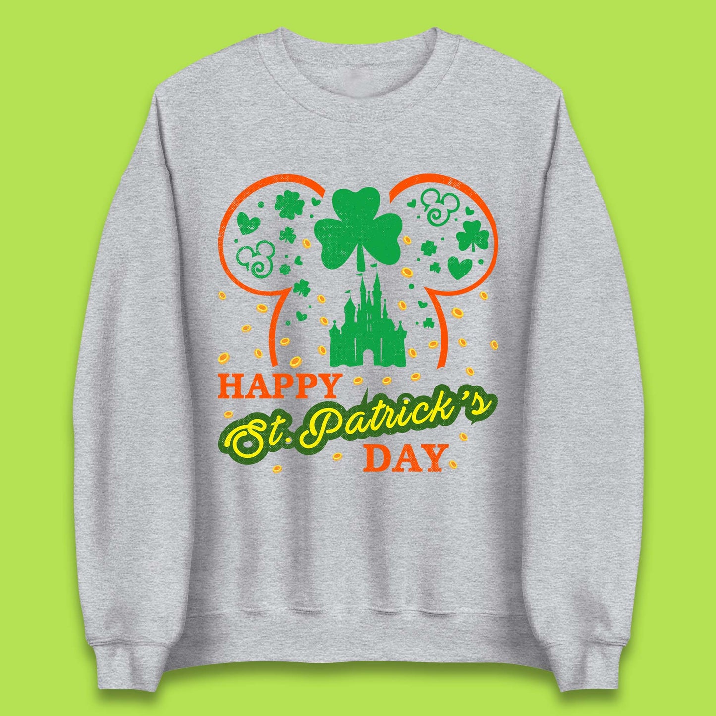 Disney Happy St. Patrick's Day Unisex Sweatshirt