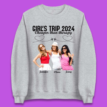Personalised Girl's Trip Unisex Sweatshirt