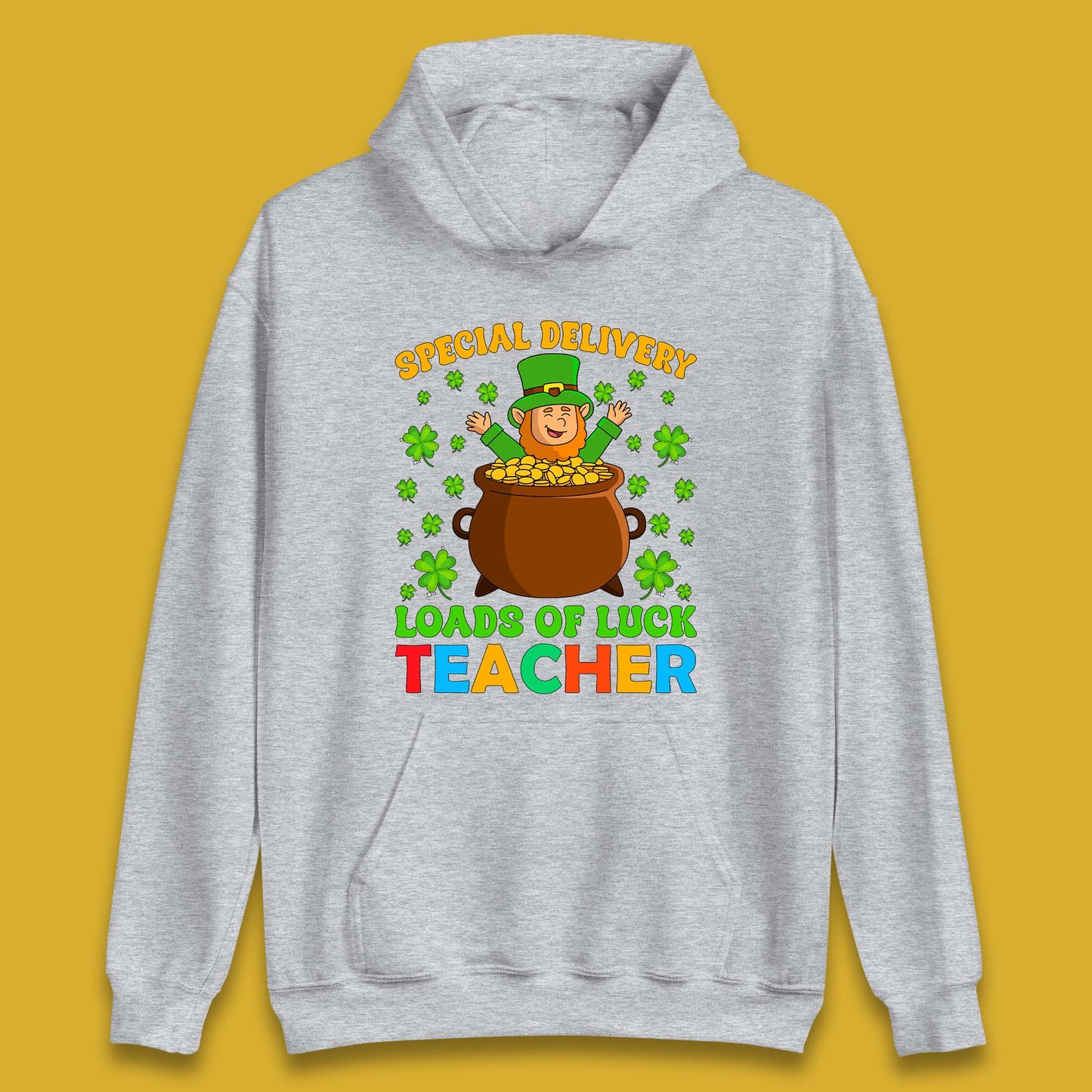 Special Delivery Loads Of Luck Teacher Unisex Hoodie