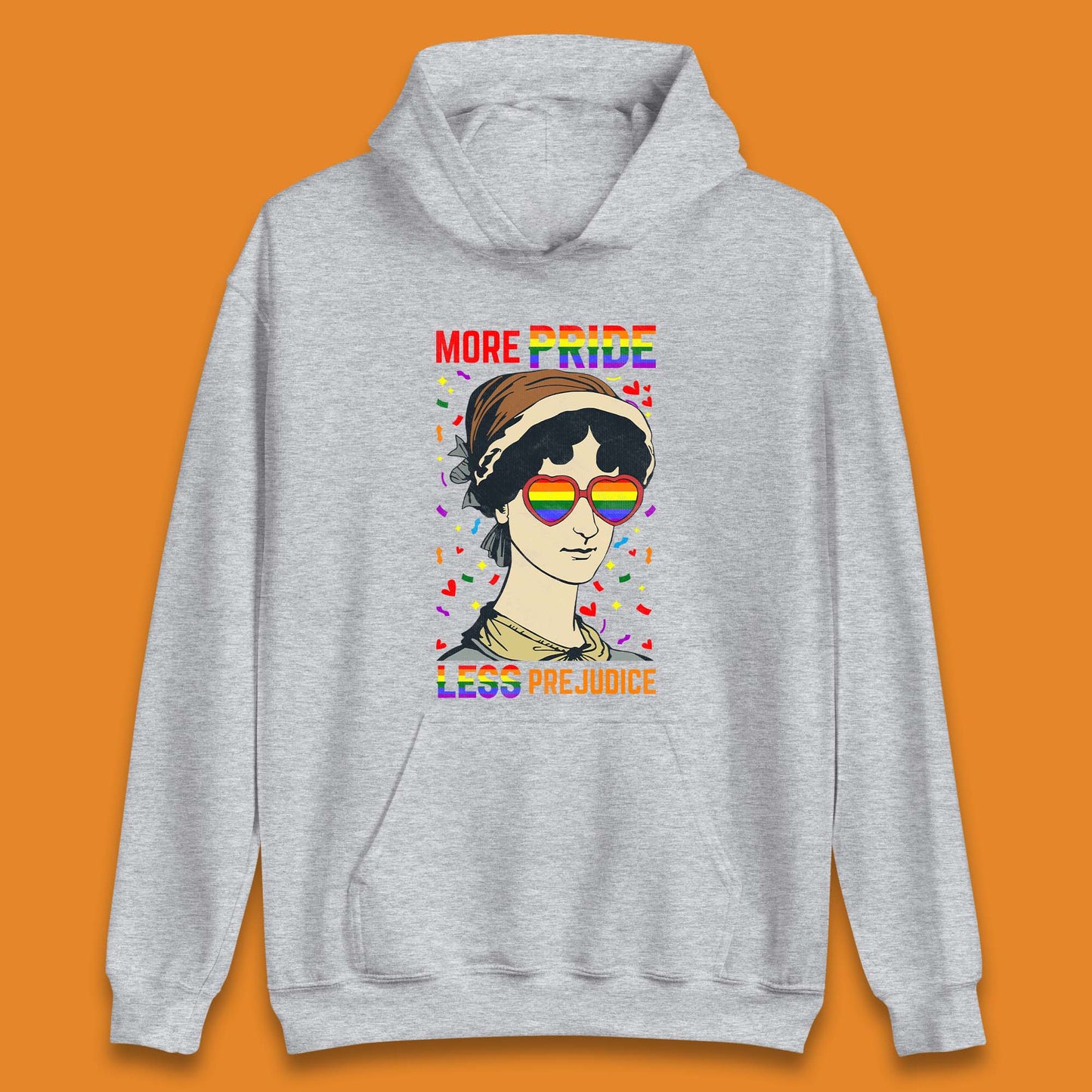More Pride Less Prejudice Unisex Hoodie