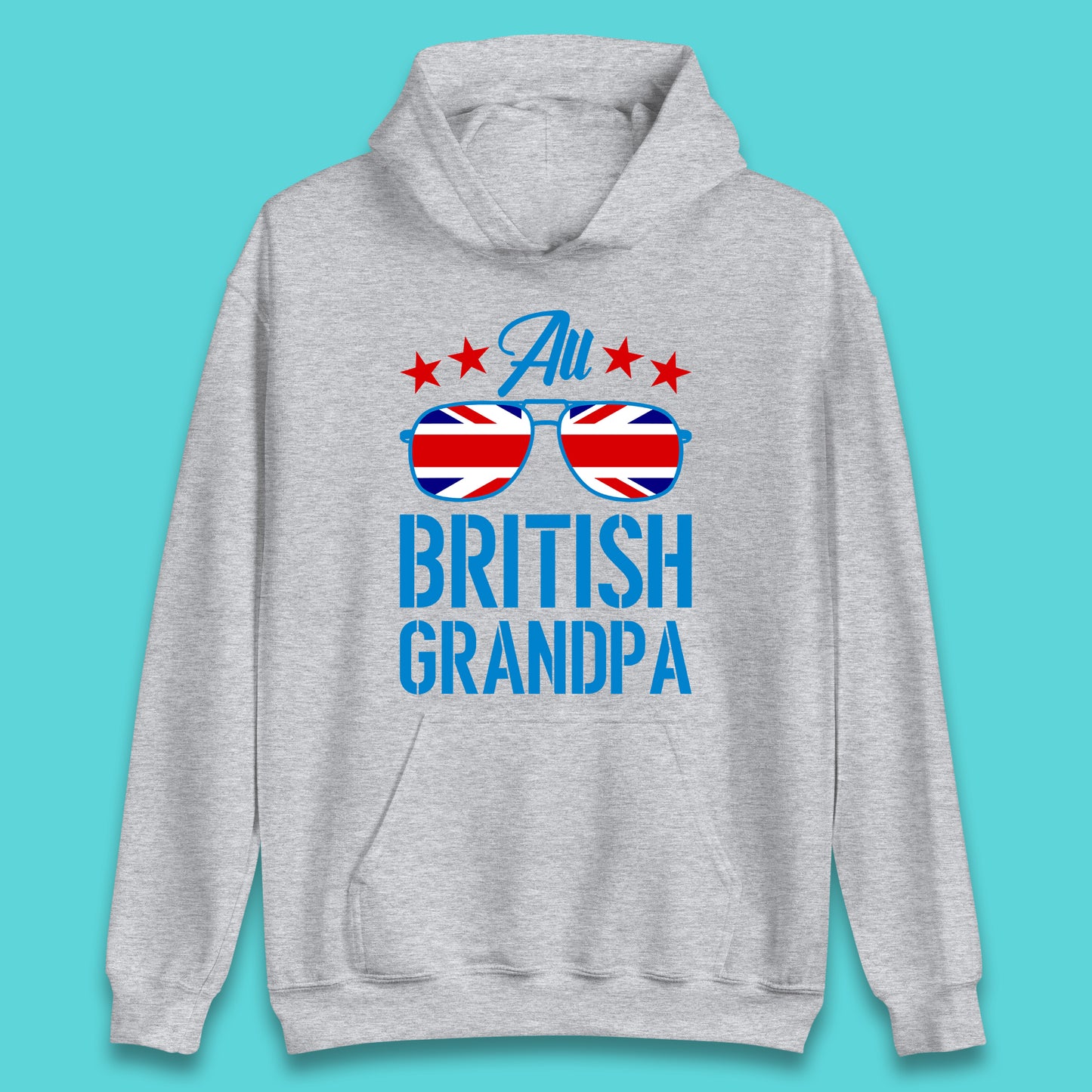 British Grandpa Unisex Hoodie