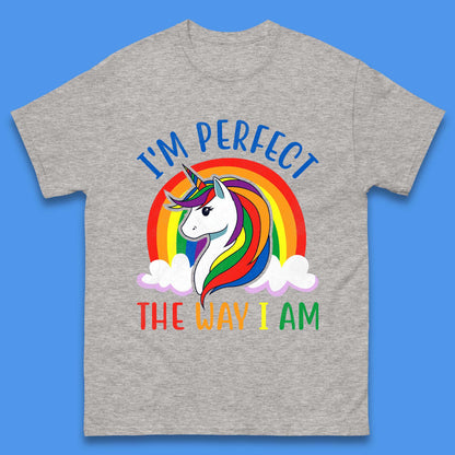 Rainbow Unicorn LGBT Pride Mens T-Shirt