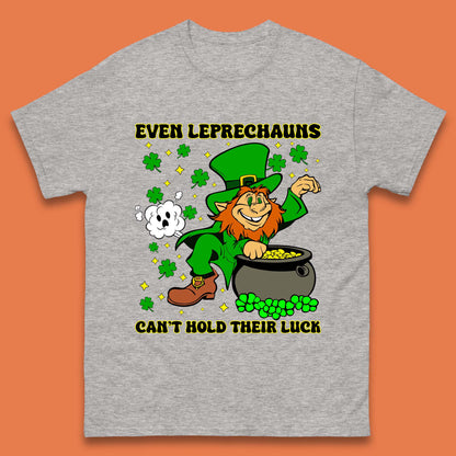 Leprechauns Can't Hold Their Luck Mens T-Shirt