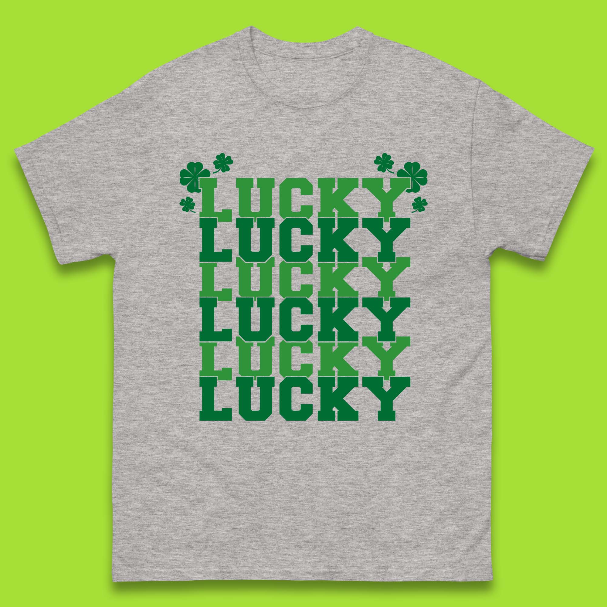 Lucky St Patrick's Day Mens T-Shirt