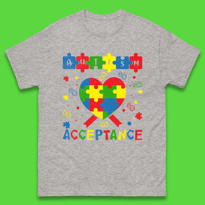 Autism Acceptance Awareness Mens T-Shirt