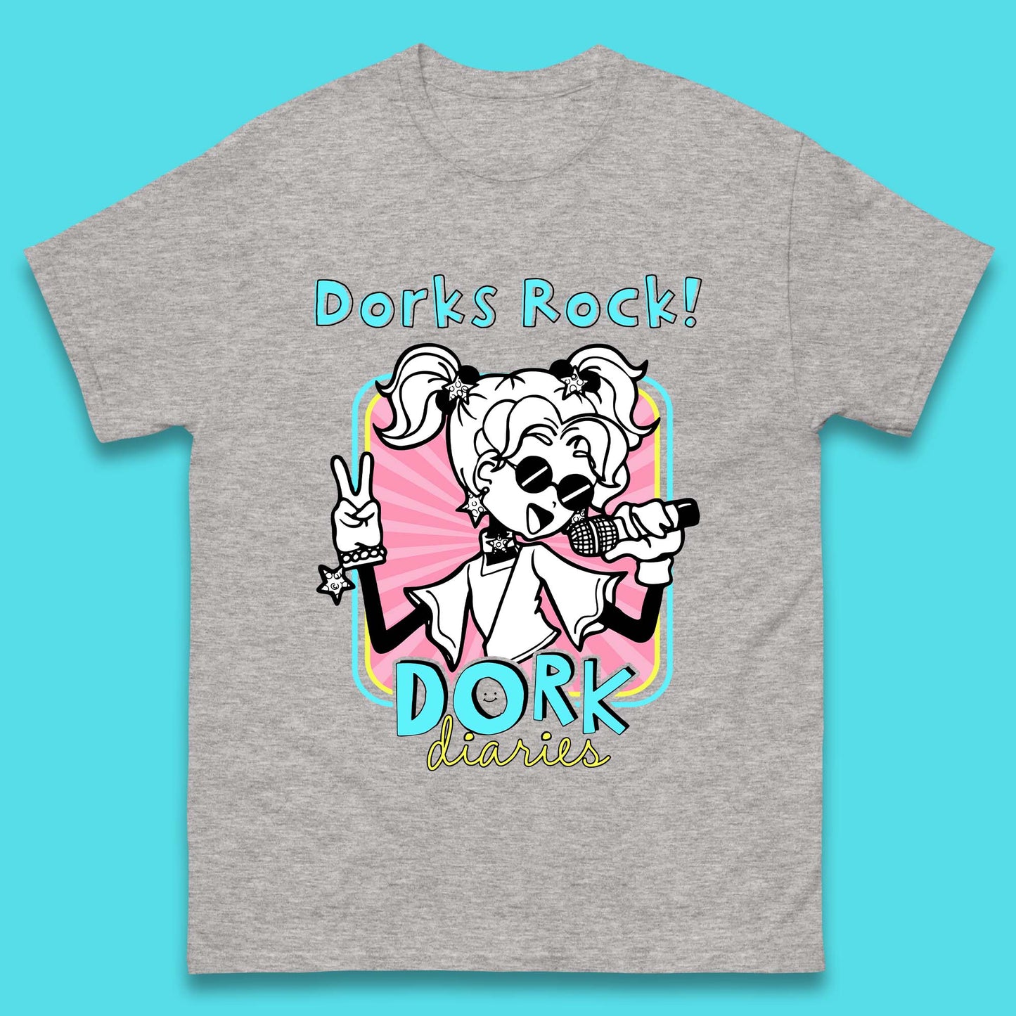 Dorks Rock Dork Diaries Mens T-Shirt