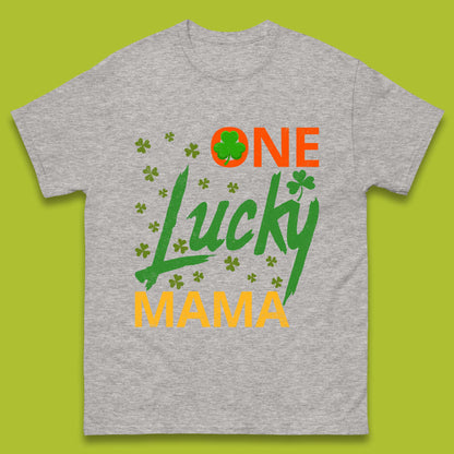 One Lucky Mama Patrick's Day Mens T-Shirt