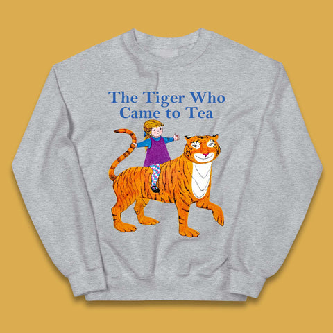 The Tiger Who Came To Tea Book Day Kids Jumper