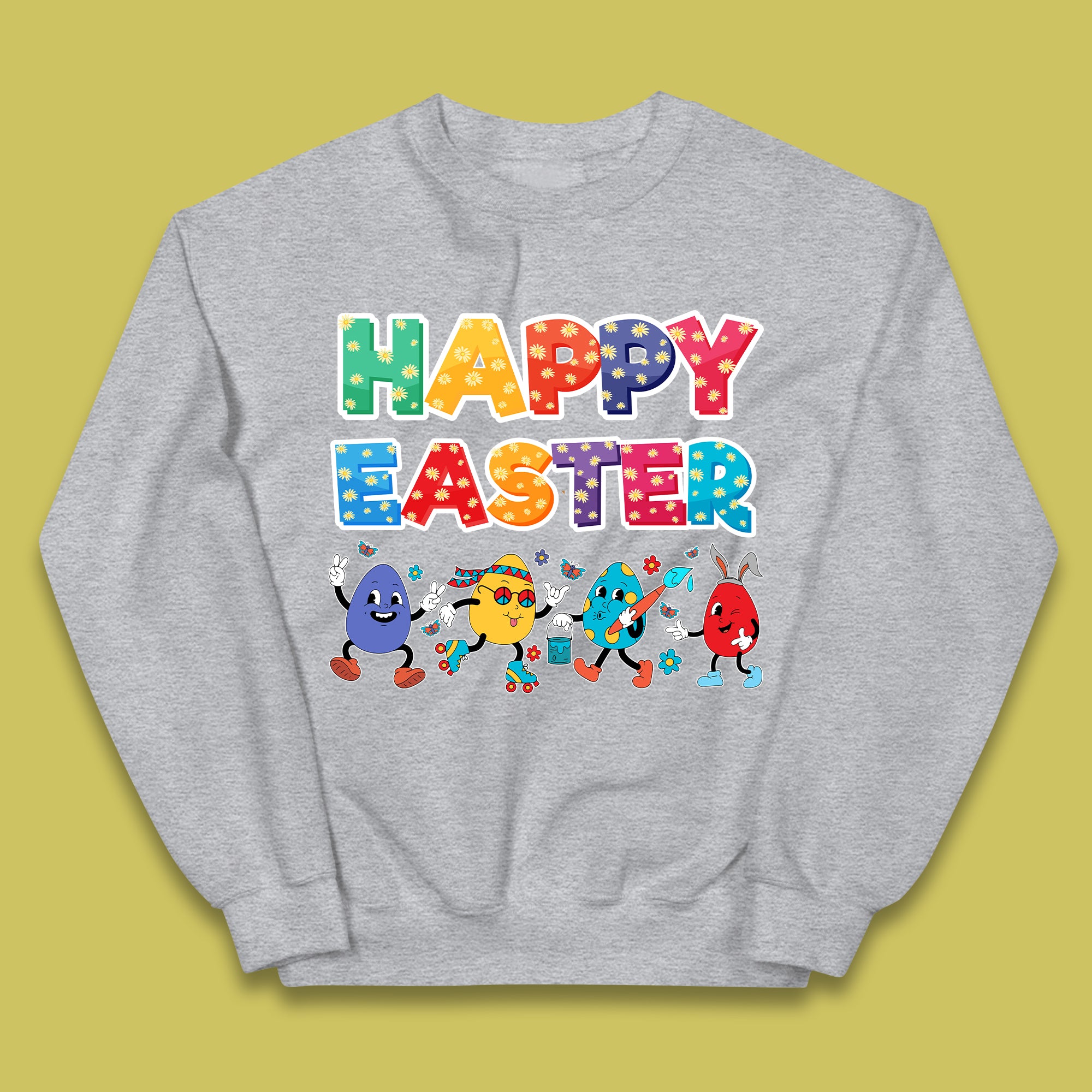 Happy Easter Kids Jumper
