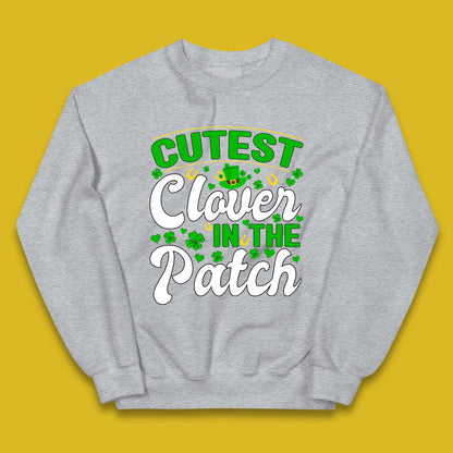 Cutest Clover In The Patch Kids Jumper