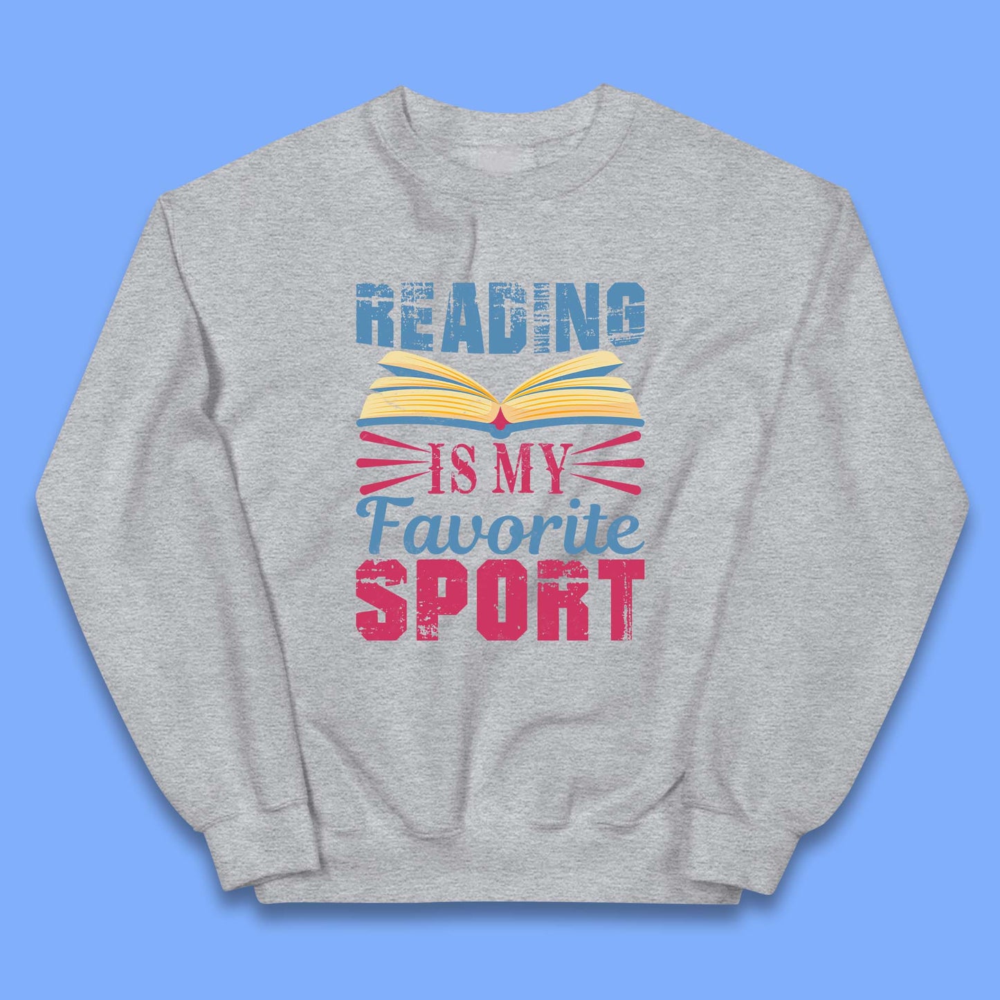Reading Is My Favorite Sport Kids Jumper